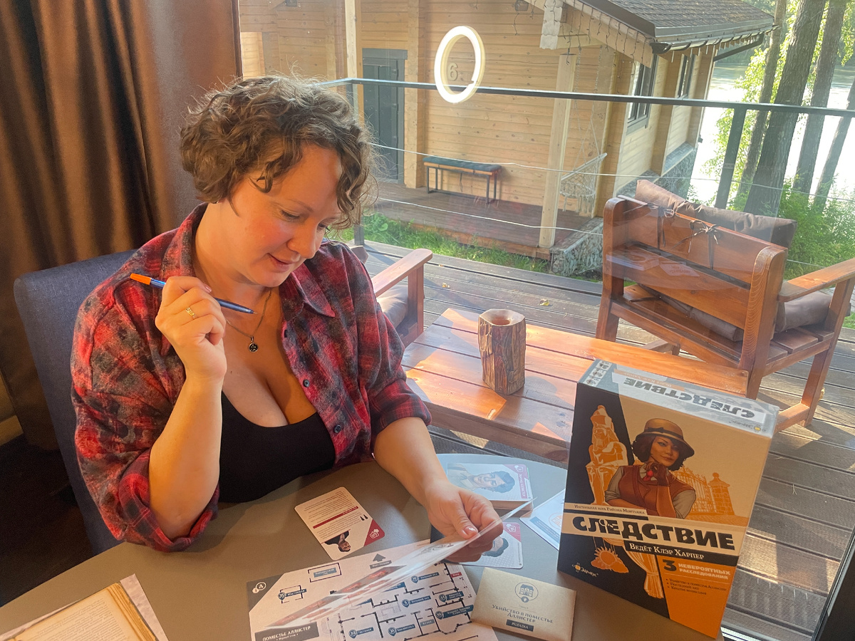 Следствие - настольная игра детектив