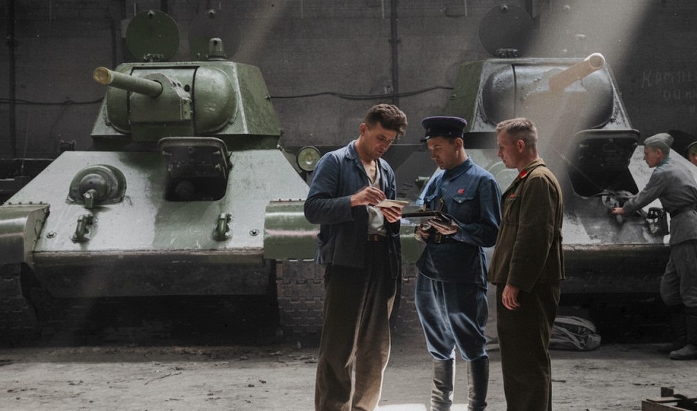 Производство Т-34 в годы Великой Отечественной (chelreglib.ru)