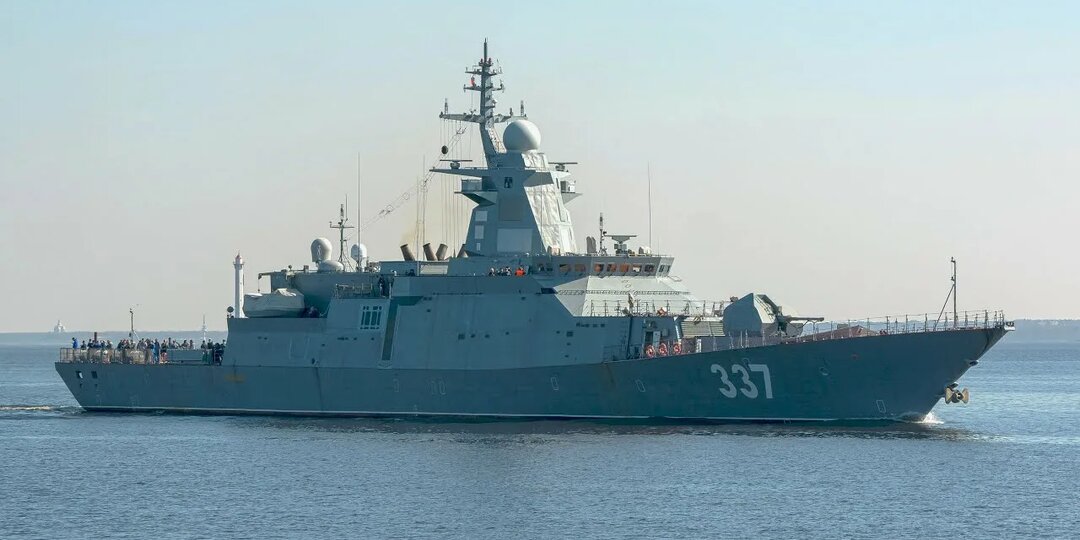 Один из лучших корветов ВМФ России - "Гремящий"