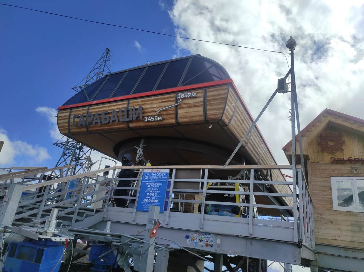 Гондольные канатные дороги пока закрыты. Фото: Вдумчивый сибиряк, 2021 год.