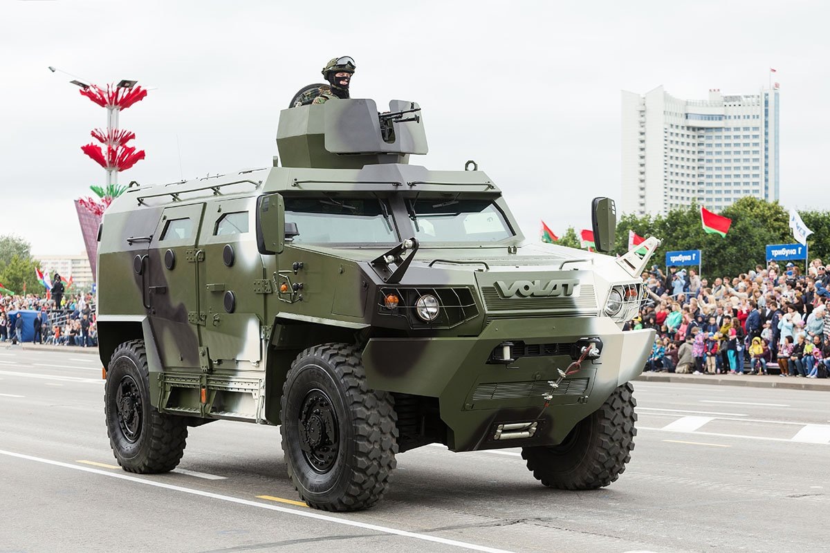   Volat V1 на параде по случаю Дня независимости Белоруссии при участии ЗВО