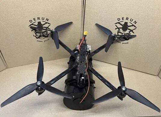 Derun 1025О с оптоволокном в катушке на 15 км