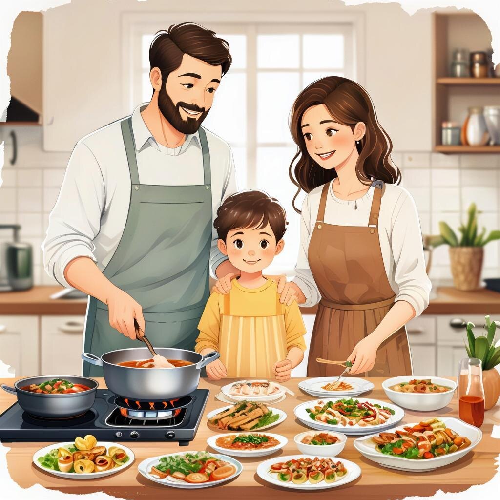 Совместная готовка сближает!