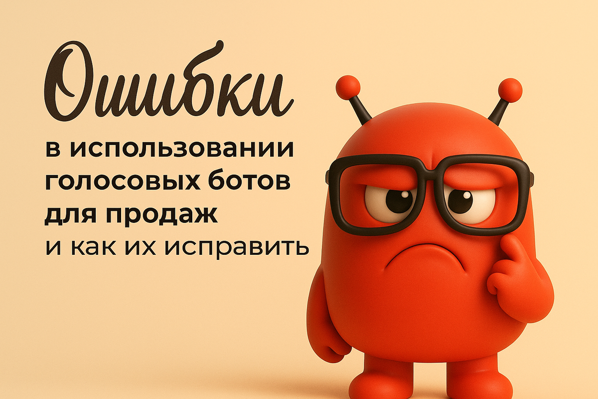    Ошибки в использовании голосовых ботов для продаж и как их исправить Никита Титов