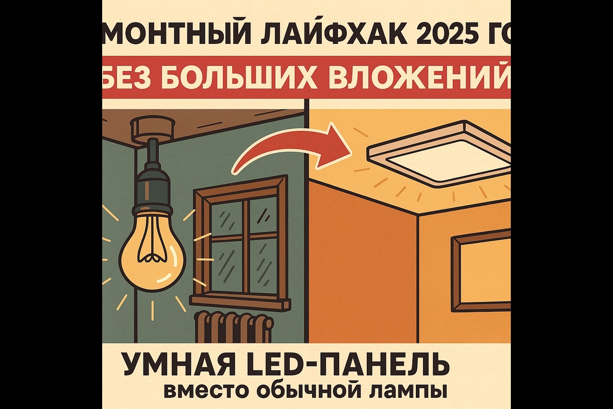 Ремонт без затрат: 4 лайфхака для старой квартиры, которые работают в 2025 году