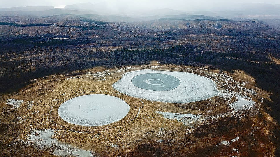 Пугачевский грязевый вулкан на Сахалине.📷Фото: Yuriy Tsygankov / Wikipedia