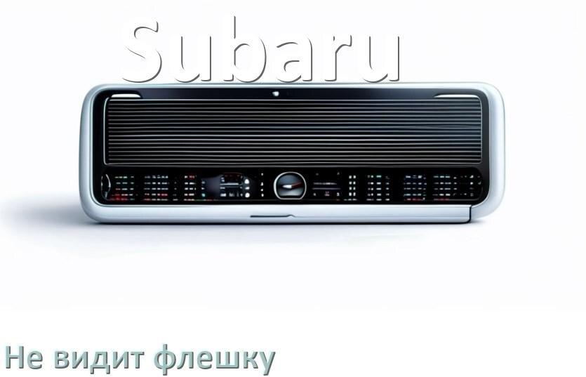 
Почему магнитола Subaru не видит флешку и не читает