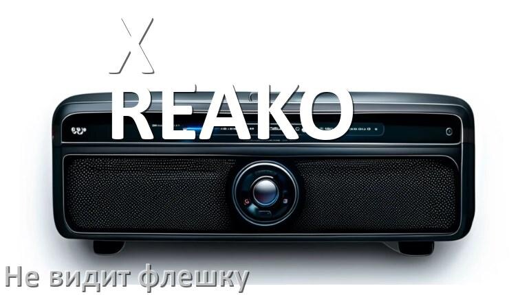 
Почему магнитола X-REAKO не видит флешку и не читает