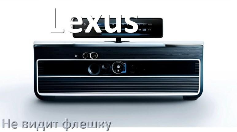 
Почему магнитола Lexus не видит флешку и не читает