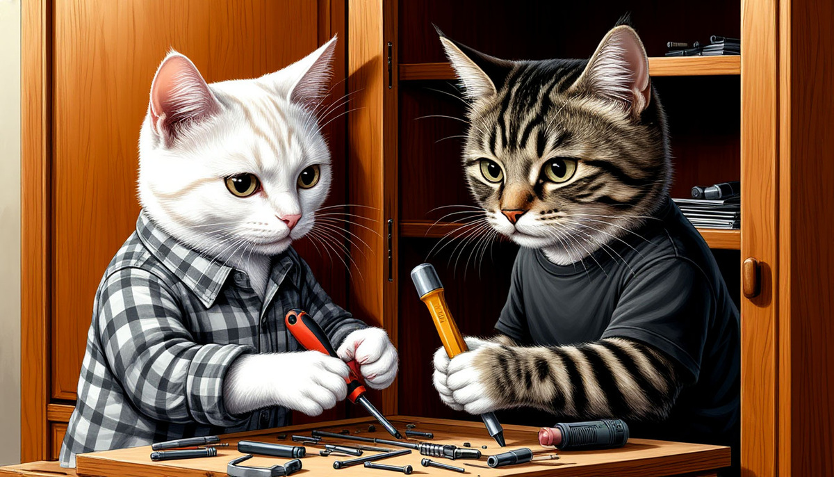 Не так страшна мебель, как женщина, которая постоянно меняет решения - куда её переставить