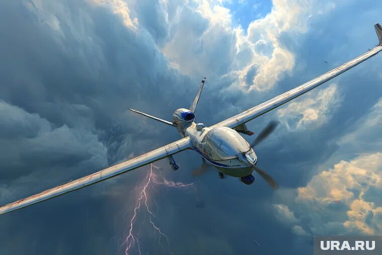  Один из сбитых дронов в Ленобласти стал причиной пожара на местном НПЗ Фото: Создано в Midjourney © URA.RU