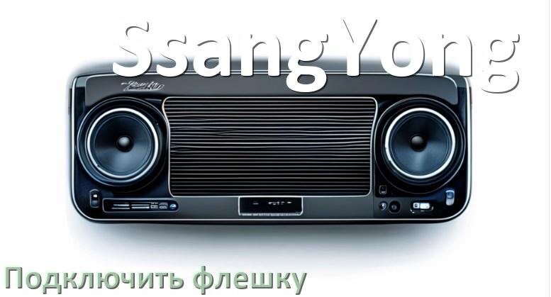 
Как к магнитоле SsangYong подключить USB флешку и включить через AUX