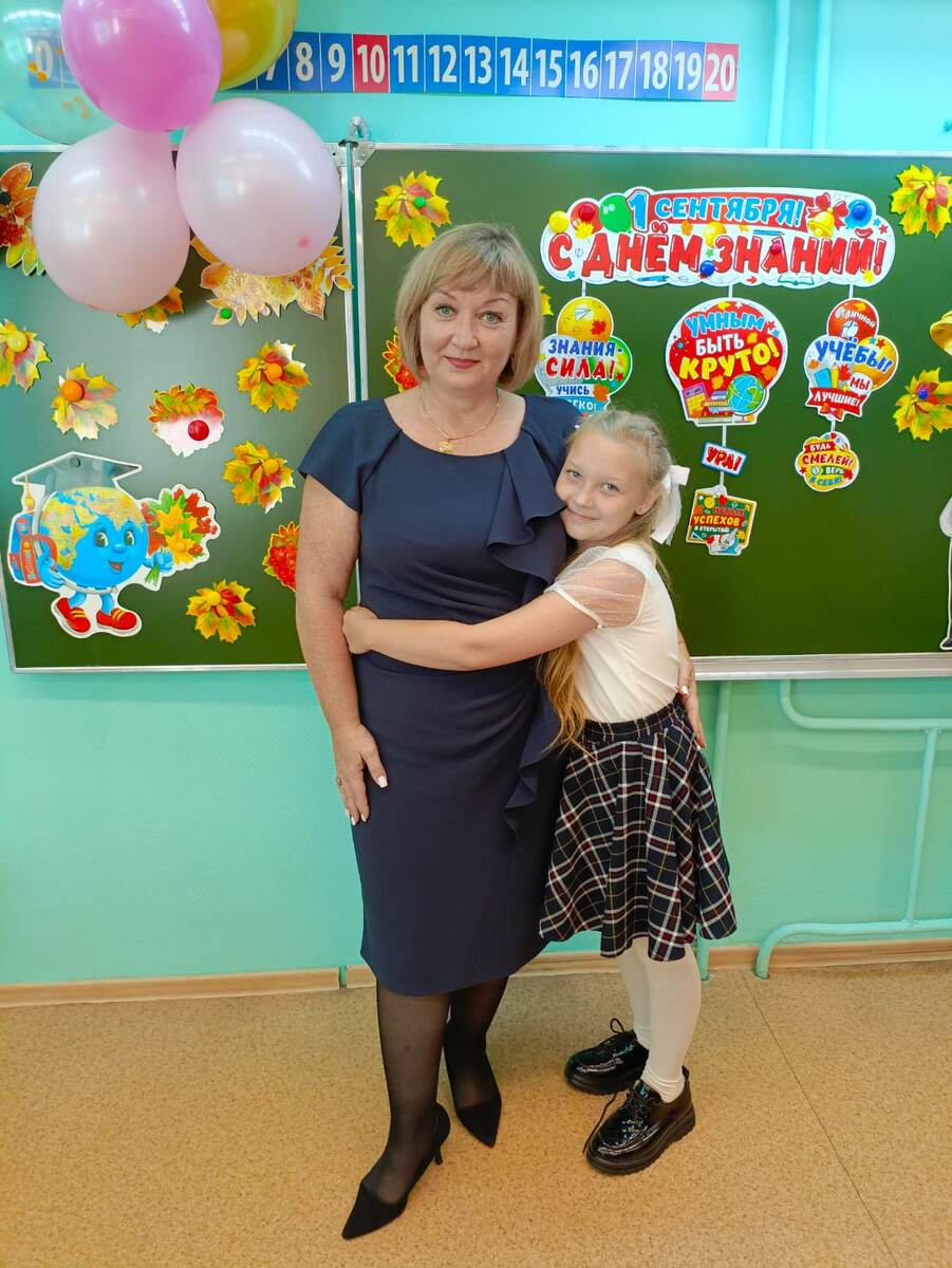 1ое сентября в классе 