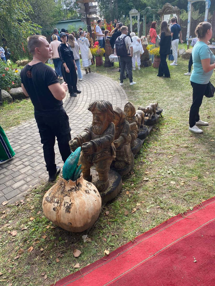 Новая интерпретация сказки про репку. пгт. Лух, Ивановская область