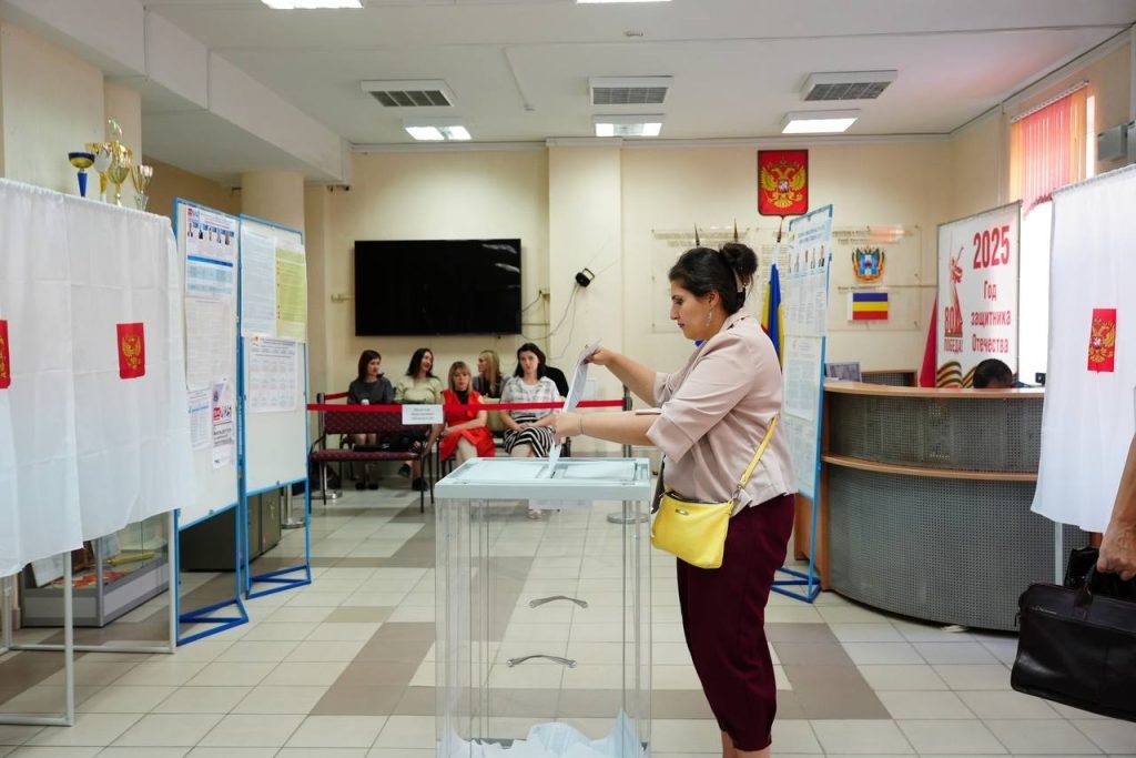    Фото пресс-службы Избирательной комиссии Ростовской области Газета Колос