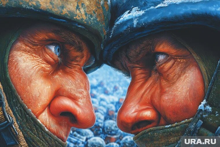 Ожесточенные бои идут сразу на нескольких направлениях фронта Фото: Создано в Midjourney © URA.RU