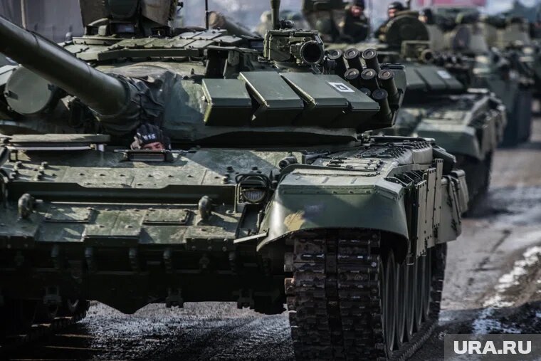 Польский танк РТ-91 является копией советского Т-72 (архивное фото)
Фото: Владимир Жабриков © URA.RU