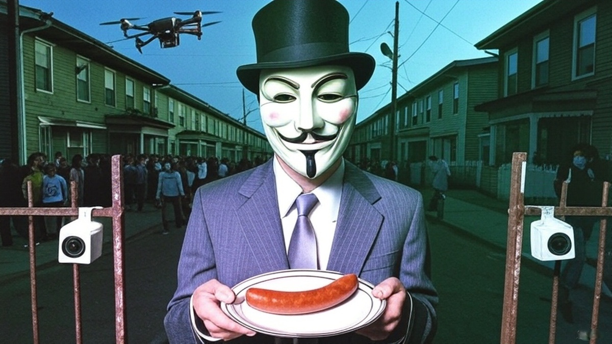 Мистер Никто дошёл до границы своего район и возвращается домой