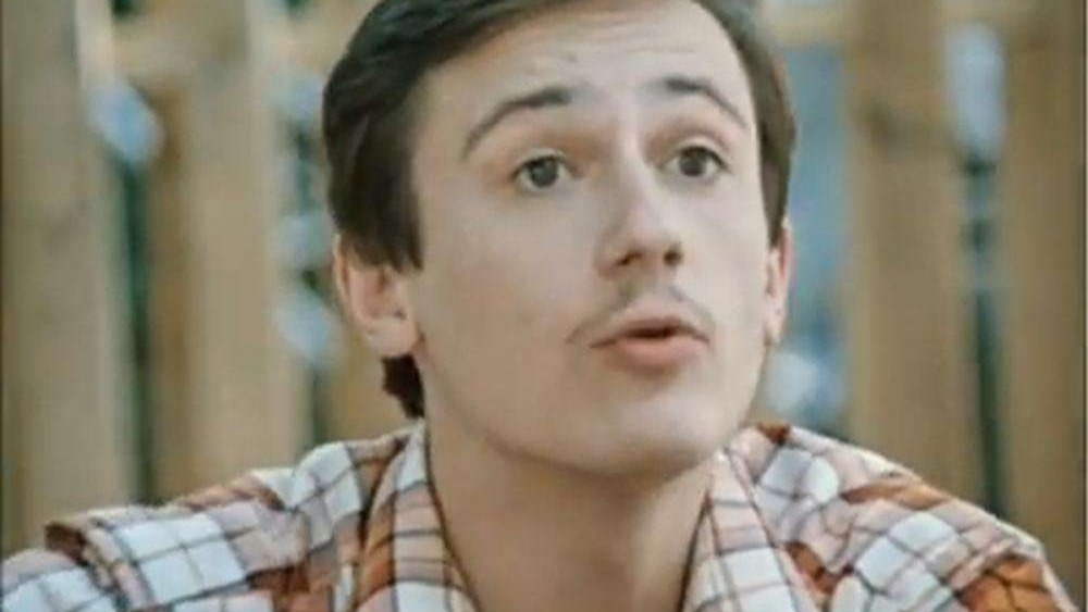 Олег Меньшиков. Кадры из фильма "Покровские ворота"