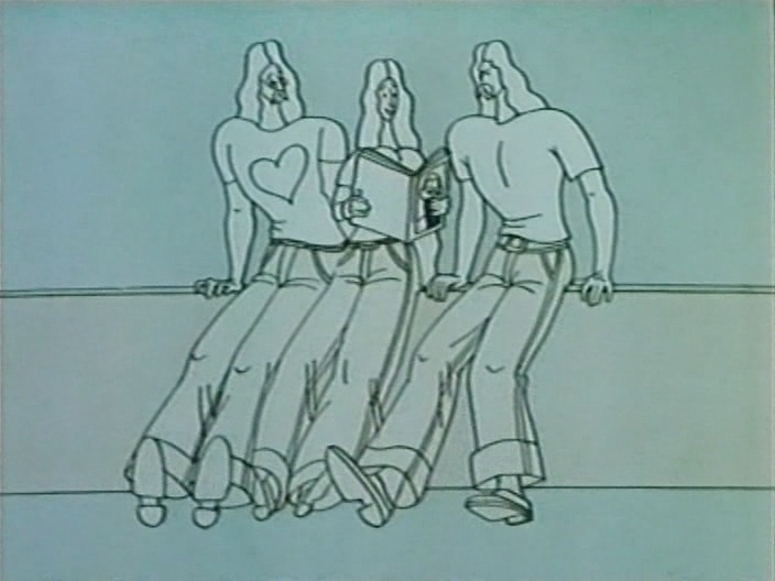 Кадр из мультфильма «Очень синяя борода» (1979)