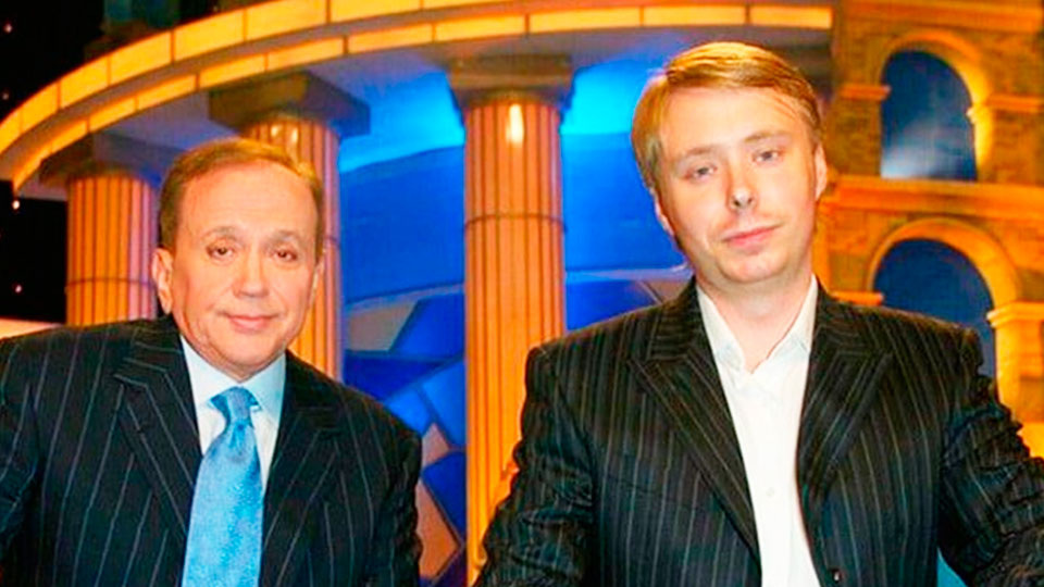 Александр Масляков с сыном Александром