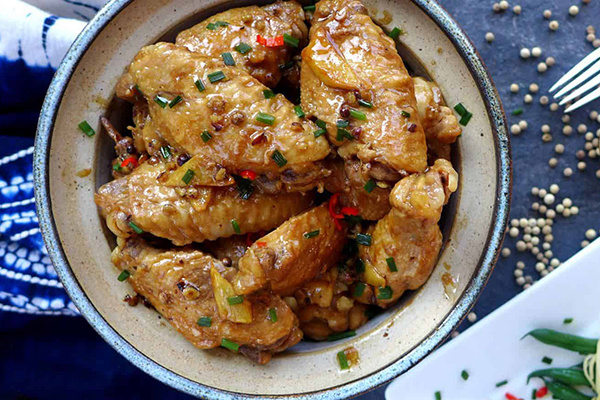 Крылышки в соусе с перцем по-китайски — всего 4 ингредиента и максимум аромата