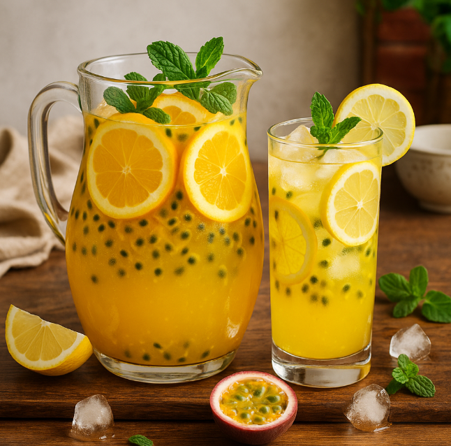 Лимонад с маракуйей рецепты от Дарики