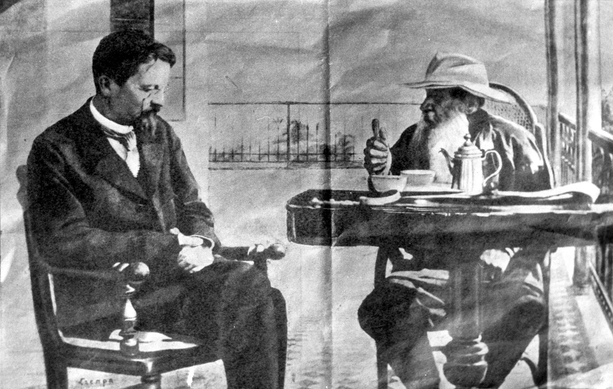 Чехов и Толстой