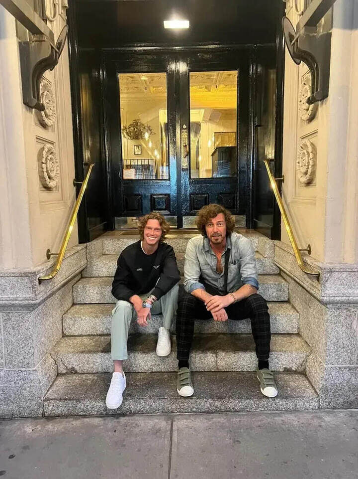     Марат Сафин и Андрей Рублев / Соцсети