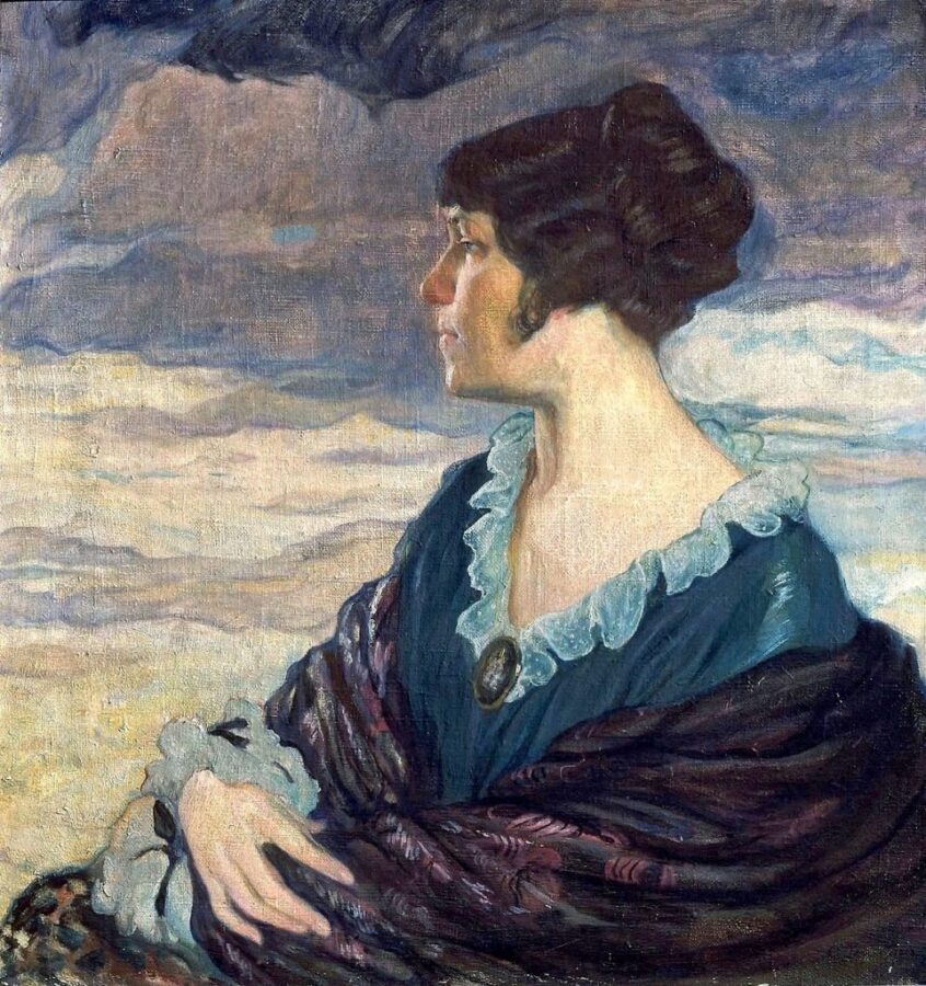 Ольга Делла-Вос-Кардовская «Автопортрет», 1917 © ГРМ