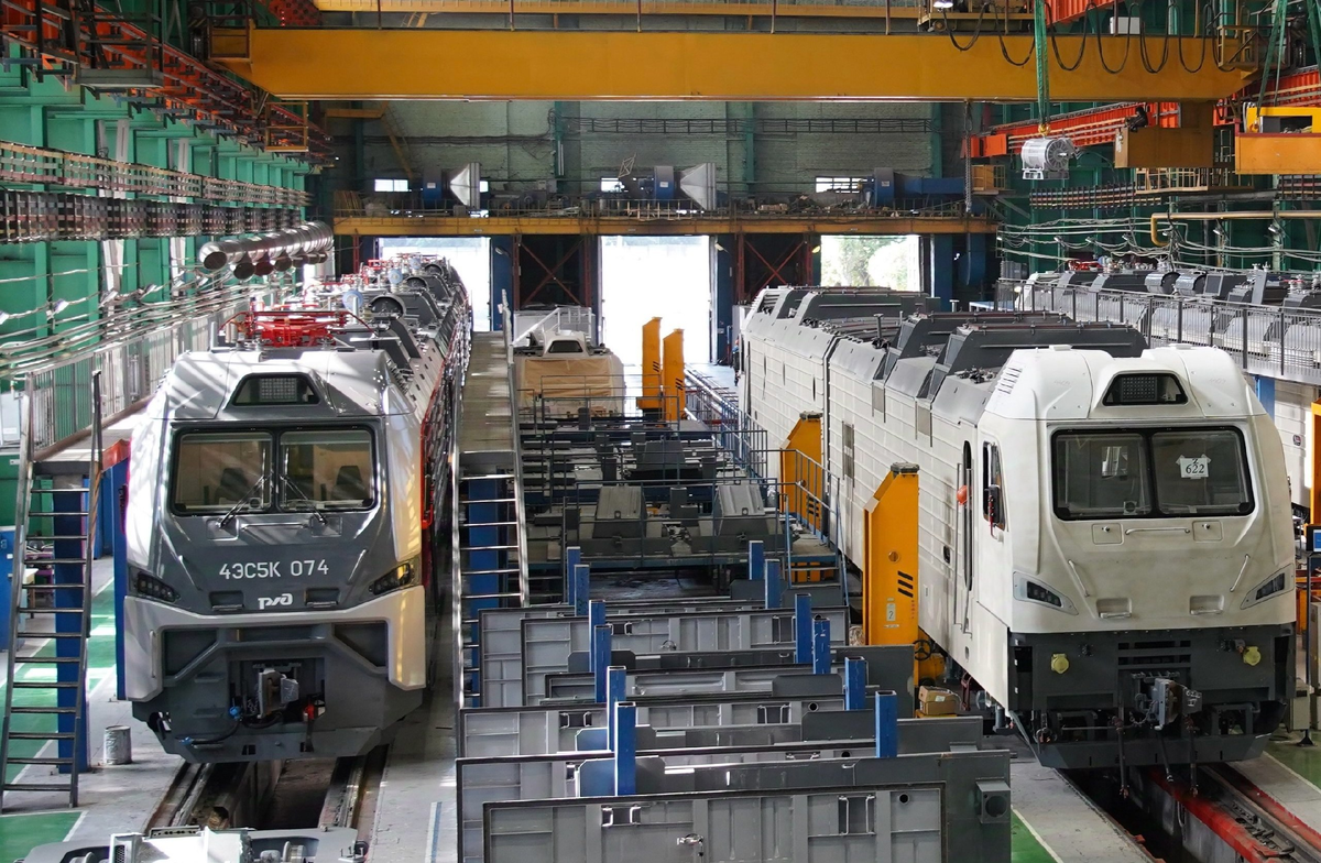 Производство локомотивов на Новочеркасском электровозостроительном заводе. Источник: Администрация Новочеркасска