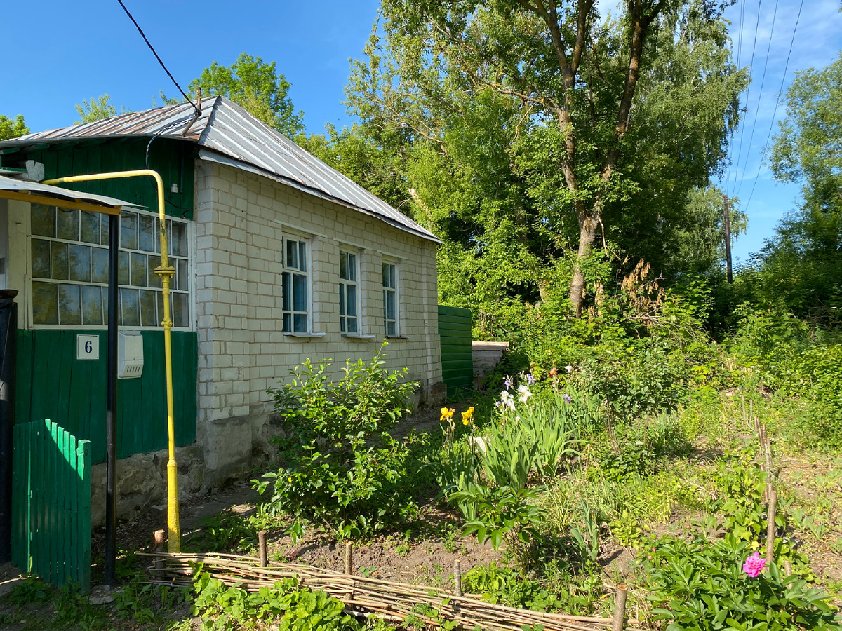 Прошлогоднее фото. Дом и плетень, который мы начали, но не доделали. Скучаю очень