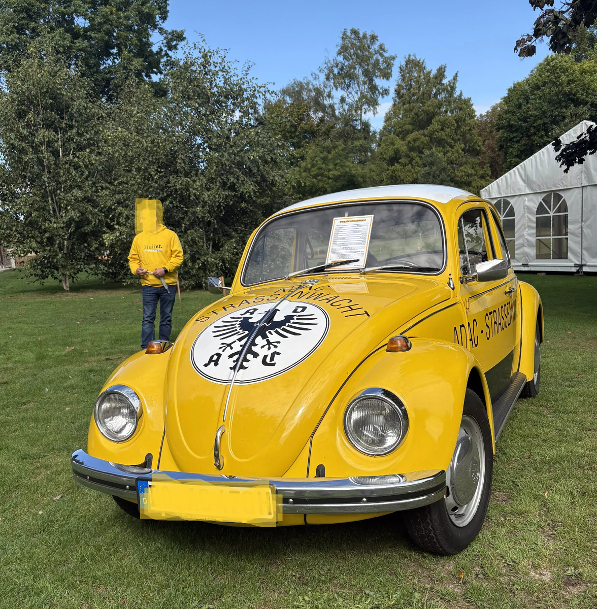 55- летний Жук ADAC  . Фото автора.