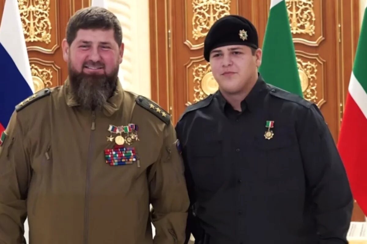   Глава Чечни Рамзан Кадыров: у моего сына Адама нет незаслуженных наград