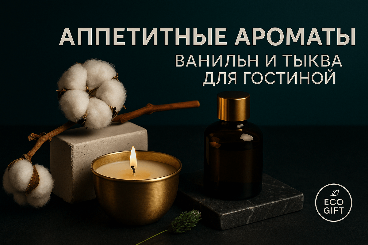    Кекс-ароматы: ванильные и тыквенные для гостиной Марина Погодина