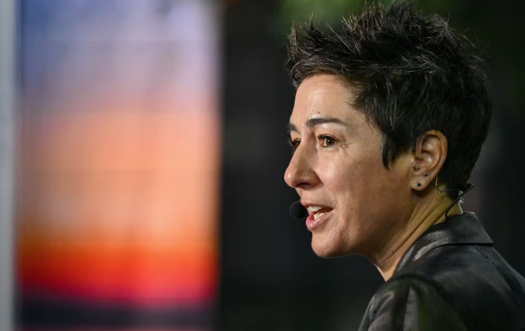 Комментарии Дуньи Хаяли по поводу смерти Чарли Кирка в эфире журнала ZDF heute вызвали резкую критику в некоторых кругах © Patrick Pleul/dpa