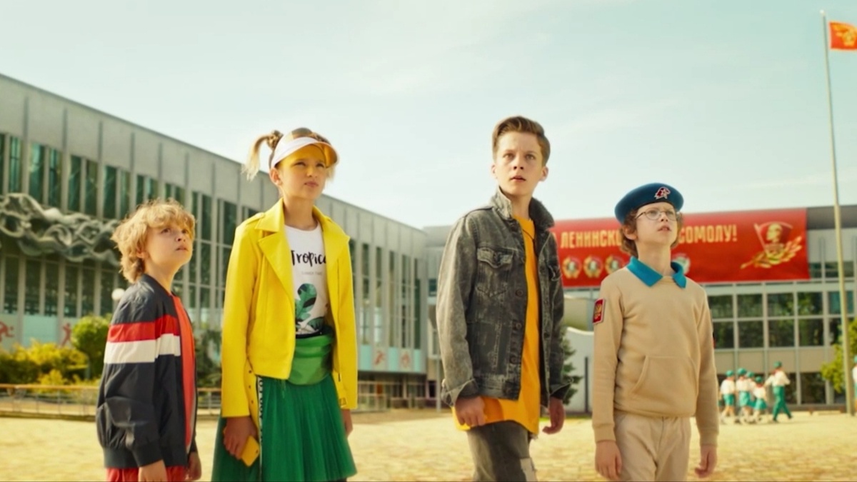 Кадр из к/ф «Артек. Большое путешествие». Этот и другие сделаны мной специально для статьи 