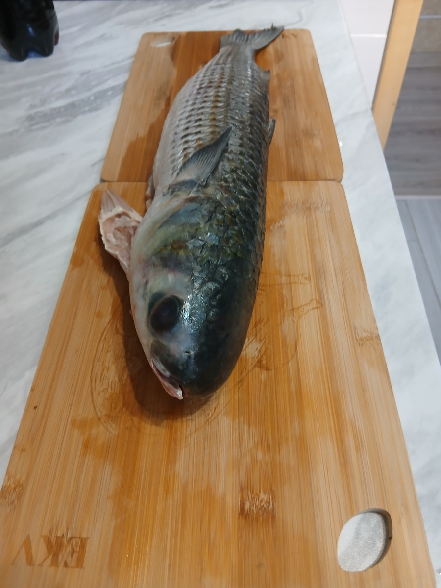 Кефаль готовая к нарезке