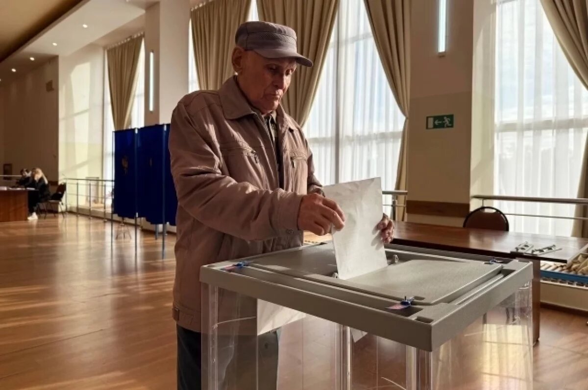    Более 592 тысяч человек проголосовали в выборах в Новосибирской области