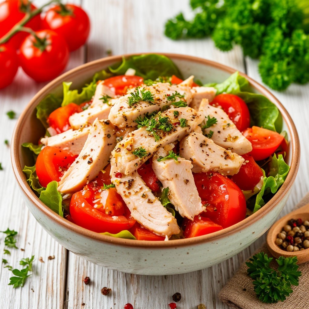 Быстрый салат на ужин