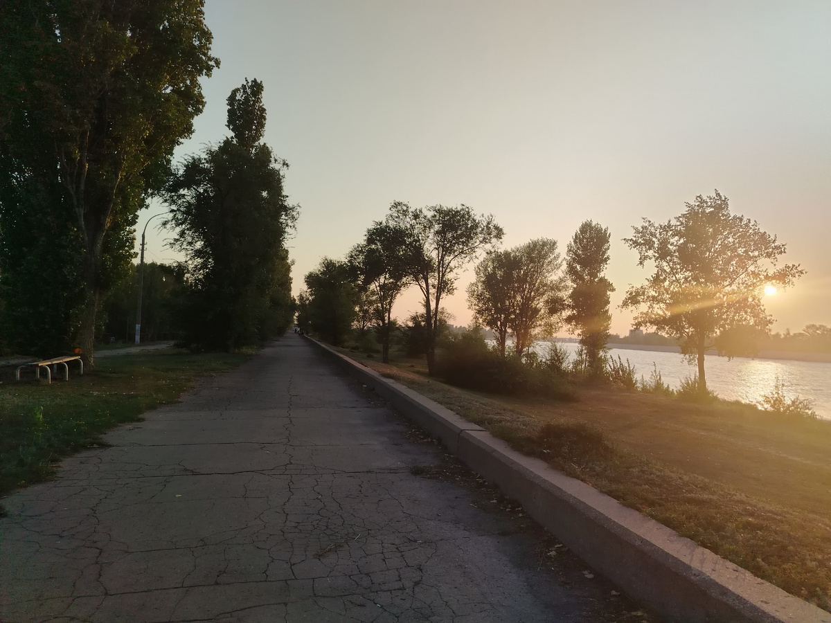 Набережная в Балаково
