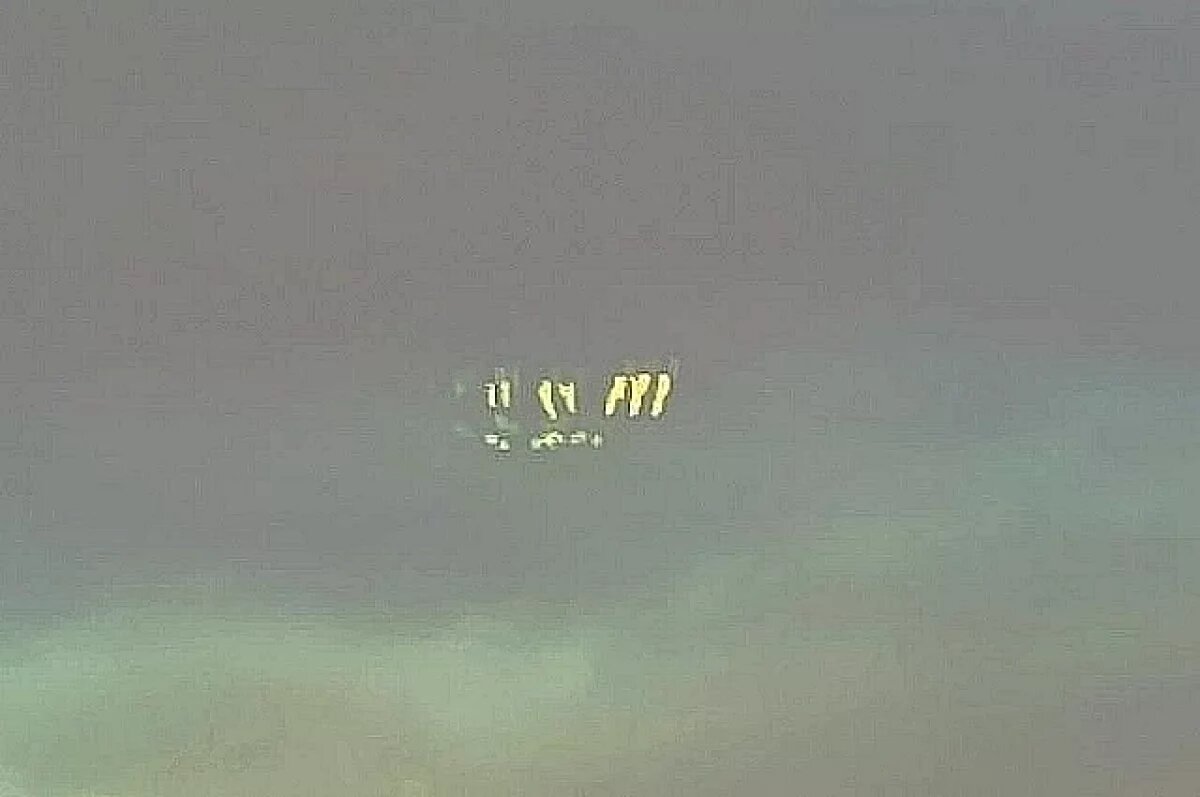    Таинственный объект высветило солнце в небе над Волгоградом