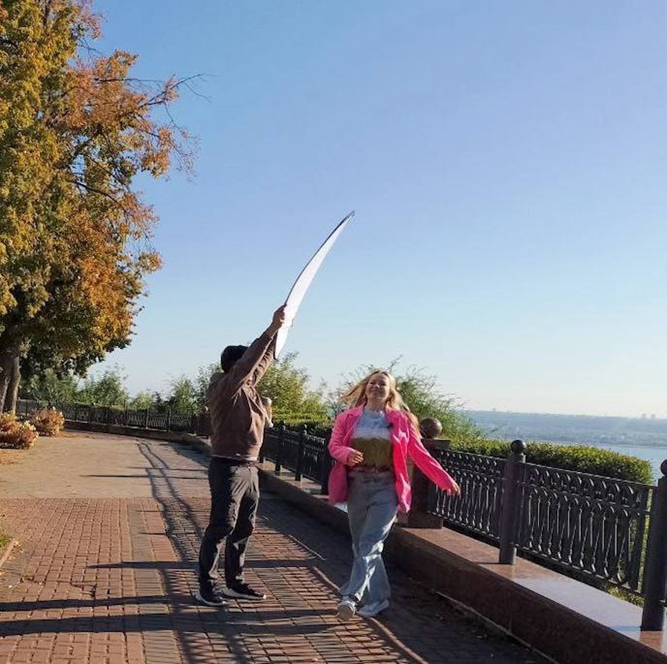    Сотрудники телеканала Моя Планета снимают фильм об Ульяновской области. Фото департамент туризма