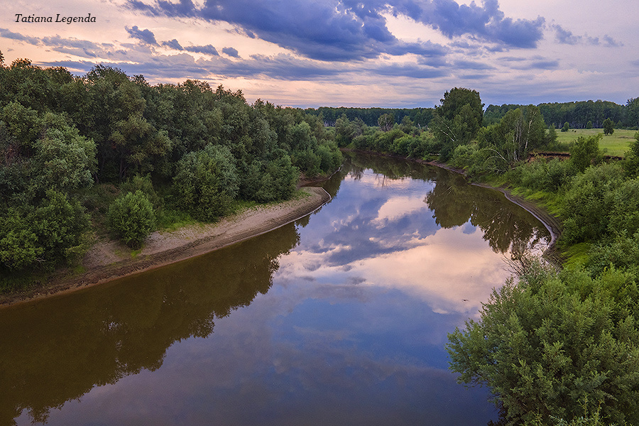Река Тара, Муромцевский район, Омская область. Фото: Соколова Татьяна, г. Омск