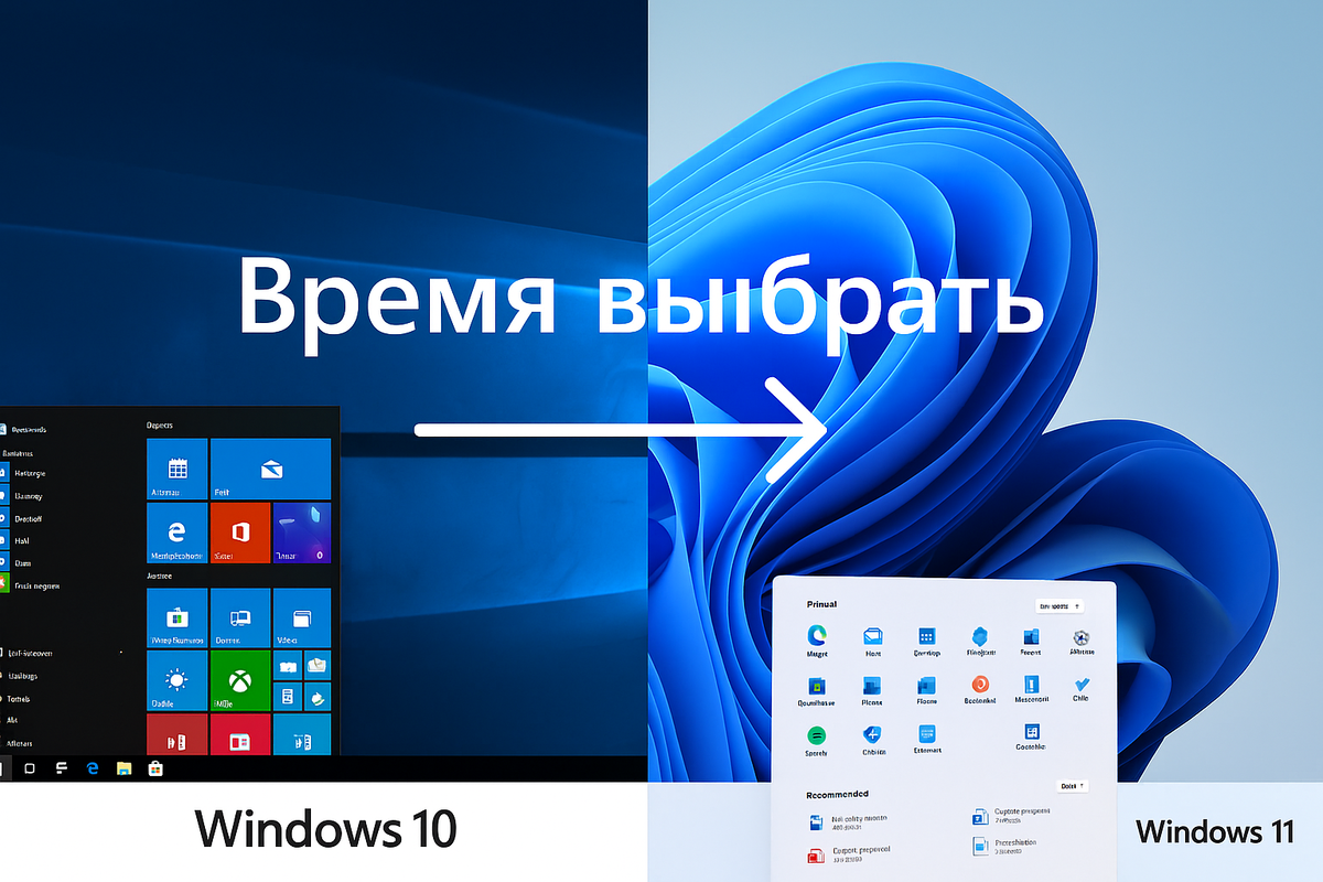 Пользователям Windows 10 предстоит выбрать: обновиться до Windows 11 или остаться без поддержки