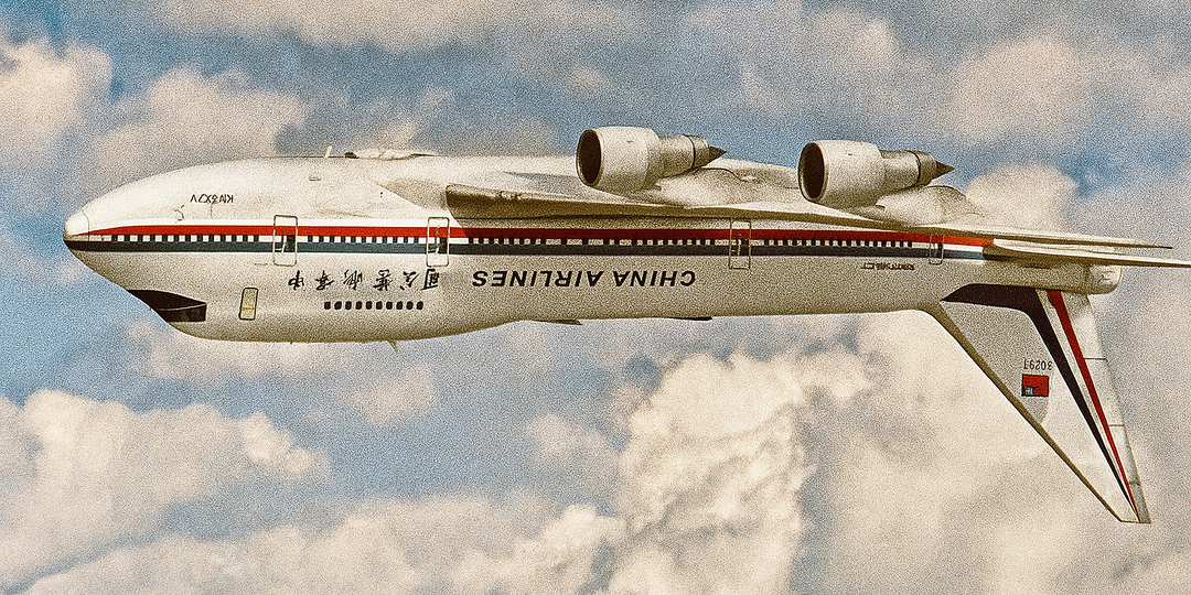 Как Боинг 747 перевернулся в воздухе