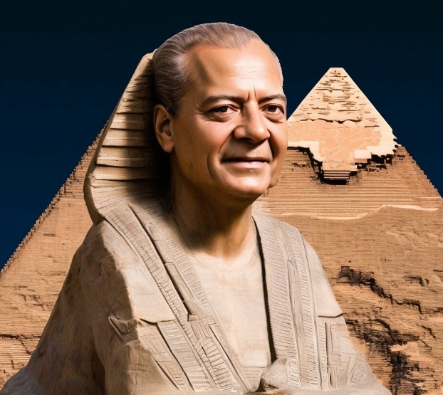 Наш грозный Сфинкс!