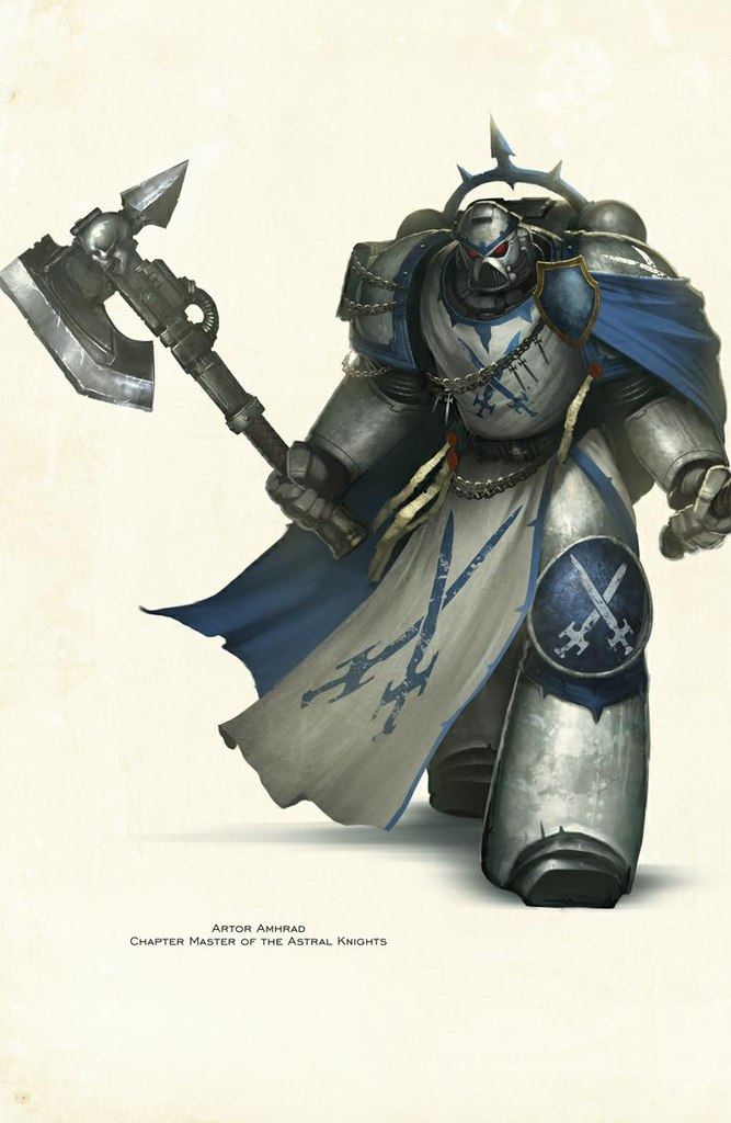 Астральный Рыцарь. Иллюстрация из книги. Худ. Hardy Fowler (FowlerIllus)