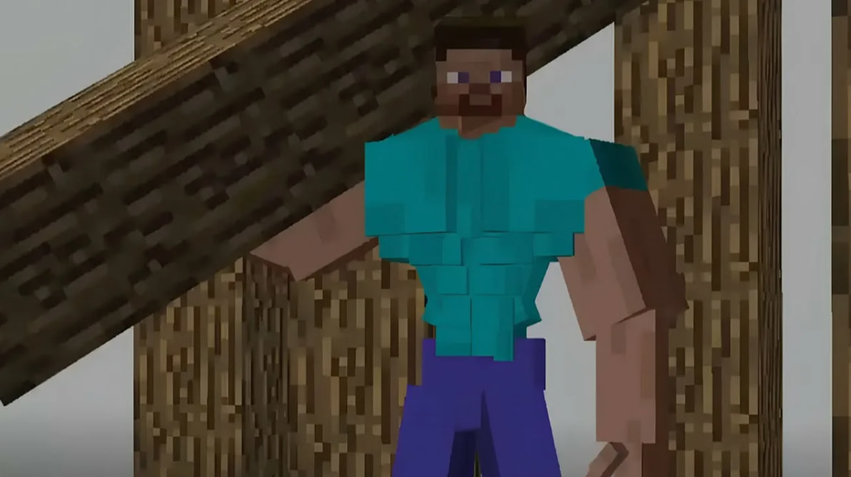 ТОП 10: накаченный стив с бревном