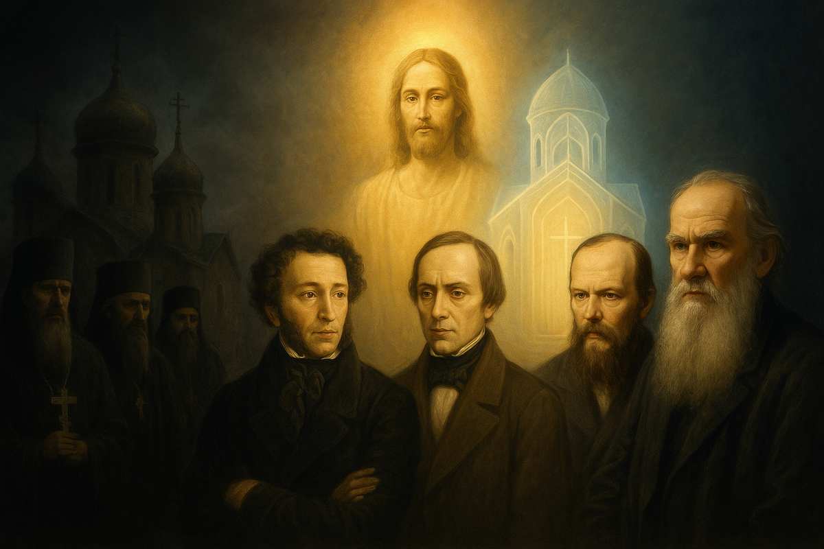 Как получилось, что именно литература стала голосом живой веры против мёртвого обряда?